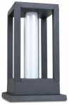 Vabalt seisev v&auml;lisvalgusti CristalRecord, 7W, LED, IP54, antratsiit v., 15 cm x 25.5 cm
