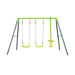 Kiik koos raamiga lastele Outliner S04-604A, 162 cm, 195 cm, mitmev&auml;rviline