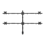 Monitorihoidik Sbox LCD-352/6-2, 17-32", 42 kg