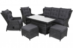 Aiam&ouml;&ouml;bli komplekt Home & Garden Memfis, hall v., 7 istekohta