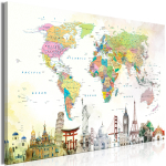 Reproduktsioon Artgeist Wonders of the World, k-c-0117-b-a, 30 cm x 20 cm