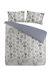 Voodipesukomplekt Kenda Sand Aventura 125, hall v., 60 x 70 cm, 240 x 240 cm