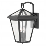 &Otilde;ue seinavalgusti Quintiesse Alford, 40W, E14, IP44, must v., 20.3 cm x 37.2 cm