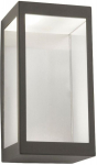 &Otilde;ue seinavalgusti Searchlight Box, 10W, LED, IP44, tumehall, 12 cm x 22 cm