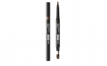 Kulmupliiats, pintsliga PUPA Milano Full Eyebrow Pencil, 0.2 g, tumepruun v. 003
