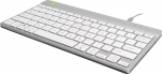 Juhtmega arvutiklaviatuur R-Go Tools Compact Break QWERTZ, DE, valge v.