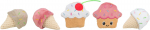 Pehme m&auml;nguasi kassidele Trixie Ice Cream and Cupcake 45552, mitmev&auml;rviline, 7 cm
