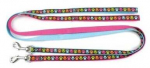 Koera rihm Record Zampine, eriv&auml;rviline, 1.2 m