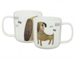 Tass Ambition Pets Brown Dog, pruun/valge, 0.37 l