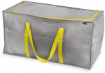 Riiete kott Jotta Livin 180L, 90 cm x 45 cm, plastik, kollane v./hall v.