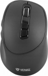 Juhtmevaba arvutihiir Yenkee YMS 2080GY, 2.4ghz wireless / usb, must v.