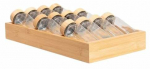 V&uuml;rtsipurkide komplekt Homla Forcina 240959, l&auml;bipaistev v./pruun v., 110 ml, 40 cmx20 cm