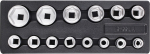L&ouml;&ouml;kpadrun, komplekt Yato YT-55457, 19 mm, 19 - 55 mm, 3/4"