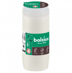 K&uuml;&uuml;nal, k&uuml;&uuml;nlasisu Bolsius, 75 h, 283 g, Valge v.