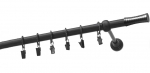 Kardinapuu Olimp Walec, 250 cm, &Oslash; 19 mm, must v.