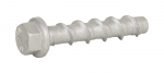 Betoonikruvi mutriga Essve, 8x120 mm, 100 tk
