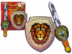 R&uuml;&uuml;tlikomplekt Lean Toys Lion Kuldne/Oranž