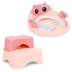 WC iste, komplekt EcoToys, roosa