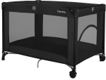 Reisivoodi Lionelo Amelie 100.5 x 70.5 cm, must v.