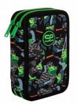 Pinal, koos tarvikutega CoolPack Jumper, 19.5 cm x 12.5 cm, must/roheline