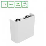 &Otilde;ue seinavalgusti Spectrum Lunarix, 4W, LED, IP54, valge v., 11 cm x 4 cm
