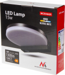 &Otilde;ue seinavalgusti Maclean, 15W, LED, IP65, hall v., 17.4 cm x 3.8 cm