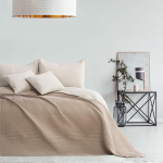 Voodikate Restilo Softa, beige/cappucino v., 240 cm x 220 cm (kahjustatud pakend)