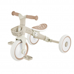Laste jalgratas Globber LEARNING TRIKE 2IN1 PLUS, pruun v., 8"