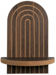 Riiul Kalune Design Artmtkwll1, wenge, 35 cm x 20 cm x 13 cm