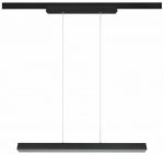 Valgusti siinide jaoks Trio DUOline, LED, 3000 &deg;K, 1 x 29 W, must v.