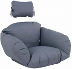 V&auml;lim&ouml;&ouml;bli padjakomplekt Patio D052-16CA, hall v., 100 x 114 cm