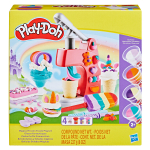 Plastiliini komplekt, koos tarvikutega Hasbro Play-Doh Magical Frozen Treats, mitmev&auml;rviline, 227 g