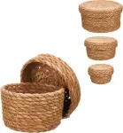 Korvide komplekt, esemete hoidmiseks Giftdecor 94150, pruun v., 25 x 25 x 16 cm