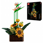 Konstruktor Mould King Flower World Birds Of Paradise 10024, 1608 tk, mitmev&auml;rviline