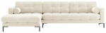 Nurgadiivan Cosmopolitan Design Bali Bluvel 22, helebeež, vasak, 185 x 293 cm x 75 cm