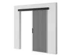 Uks ADRK Perion 86, sisel&uuml;kandustele, 205 cm x 86 cm, valge v./must v.