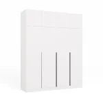 Riidekapp Senso 4D, valge v., 56.5 cm x 200 cm x 250 cm