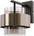 Valgusti seinale Candellux Lighting Spiega 21-47076, E27, 1 x 60 W, hall v. / must v.