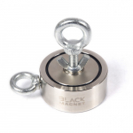 Kahepoolne otsingumagnet 2x120 kg Black Magnet F120X2