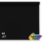 Foto taust paber Superior 44, 1.35x11 m, must