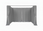 Sidewall set for 3x3m Muliti climatic STEEL ROOF Pergola