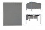 1.7 m PERGOLA AWNING for Multi Climatic Steel Roof Pergola