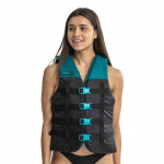 Ūdenssporta veste-peldveste Jobe Dual Unisex, zilganzaļa (S/M)