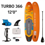 SUP laud Aqua Marina TURBO elektrilise uimega BLUEDRIVE S 366x84x15 cm AMGO-366PFS
