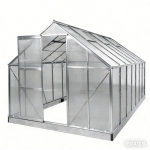 Pol&uuml;karbonaadist kasvuhoone 10.75m&sup2; (2.5x4.3m)