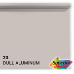 Superior Background Paper 23 Dull Aluminum 2.72 x 11m