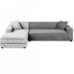 Sofa cover 145-185 cm, dark gray