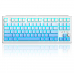 Magegee SKY87 White&Blue Gradient, RGB, Blue Whale Switch, US
