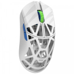 WLMouse &times; DRG Beast X Mini Pro Solid Sides, Omron Opticals Switches, White