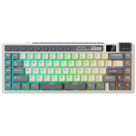 ROYAL KLUDGE M70 Cyan, Creamy Switch, US